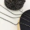 Accesorios para Joyería DIY Cobre Antidesvanecimiento Negro Natación Sección Larga Cadena Suelta para Suelo Collar Pulsera Cadena de Extensión Hecha a Mano Material