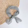 Pañuelo Pequeño Original de Lino Puro Estilo Hong Kong, Versátil Artístico para Proteger el Cuello de Mujer en Verano, Pañuelo Pequeño de Seda