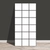 Panel de Plástico de Aluminio Autoadhesivo Adhesivo de Pared Adhesivo de Azulejo de Imitación de PVC Papel Tapiz Impermeable y a Prueba de Humedad Decoración para Revestimiento de Pared de Baño Cocina