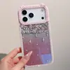 Funda Brillante con Pedrería Adecuada para iPhone 17 Pro Max, Apple 17 Pro, 16/15 Funda Protectora Anti-Caídas para Teléfono 17