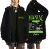 Soporte de Fan Transfronterizo Straykids Ropa Periférica Sudadera Estampada Harajuku con Capucha Holgada Cremallera Sudadera al por Mayor