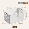 Cesta de armazenamento de roupas e calças para lanches Cesta de armazenamento Caixa de armazenamento doméstico Cesta de plástico para diversos Cesta de armazenamento para guarda-roupas Cesta oca