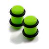 Expansor de Oreja de Anillo de Cuero Acrílico Cilíndrico Transfronterizo Europeo y Americano Joyería para Piercing Corporal Cartílago Auricular 1.6Mm-10Mm en Stock