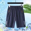 Shorts de Verano para Hombre, Shorts Finos de Seda Helada para Hombre, Pantalones Deportivos Sueltos de Cinco Puntos para Hombre, Pantalones de Playa Versátiles y Transpirables Casuales