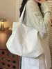 Bolsa de Clase para Estudiante Universitario 2026 Nuevo Estilo Ins Simple con Puntos Bolsos de Hombro de Moda Ins Fresco Bolso Tote para Mujer
