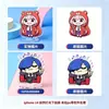 Soporte de Figura Acrílica Personalizado DIY Shaker Dibujo Animado Personalizado Anime Doble Inserción Periférico Decoración de Escritorio Personalización