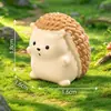 Micro-Paisagem Criativa Ouriço Fofinho Lindo Jardinagem Paisagismo Decoração DIY Acessórios Mini Enfeites de Mesa