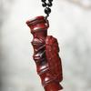 Impresionante Colgante de Cicada Dorada de Palo de Rosa para Hombres y Mujeres, Accesorio para Llavero de Coche, Decoración de Interiores