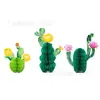 Decoración Creativa de Plantas con Forma de Bola de Panal de Cactus Nuevo Transfronteriza Temporada de Regreso a Clases Suministros para Fiestas Estilo Mexicano Venta al por Mayor