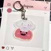 Llavero Acrílico de Dibujos Animados de Halloween Sanrio Animación Lindo Calabaza Parchia Perro Mochila Escolar Colgante Pequeño Decorativo