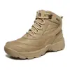 2024 Nuevos Zapatos de Senderismo Transfronterizos Ropa para Exteriores Resistentes al Desgaste con Cordones Botas Deportivas Militares Tácticas Zapatos para Hombre Talla Grande Senderismo