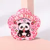 Ímã de Geladeira de Acrílico Panda Flor Personalizado Fruta Homofônico Bênção Quente Desenho Animado Decoração de Geladeira Adesivo