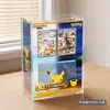 Caja de Almacenamiento de Cartas Pokémon Anti-UV, Caja de Entrenamiento Acrílica, Caja Magnética para Figuras, Colección de Alta Gama Etb