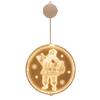Nuevas luces decorativas LED navideñas transfronterizas, luces decorativas pequeñas para salas navideñas, luces de modelado para diseño de patio y ventana.