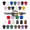 Personalização Transfronteiriça Stejwell Camiseta Masculina de Manga Curta 100% Algodão Top Americano Pesado com Ombreira Marca Tendência de Fábrica