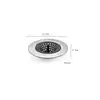 Acero Inoxidable Silicona Desagüe de Piso Cocina Anti-olor Desagüe de Piso Baño Hogareño Desagüe Anti-atascos Filtro Tapón Fregadero