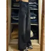 Jeans Reta Plus Size para Mulheres Baixas, Outono e Inverno, Forrado com Lã, Espessado, Novo Estilo 2026, Calças Largas Soltas