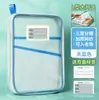 Bolsa Portátil de Malla Transparente para Almacenamiento de Libros, Bolsa Organizadora de Libros para Estudiantes, Bolsa de Almacenamiento de Libros a Prueba de Polvo, Bolsa Portátil para Almacenamiento de Exámenes