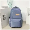 2026 Nova Mochila Estilo Coreano Estilo Universitário Mochila de Casal para Estudantes Universitários Leve e Casual Mochila para Alunos do Ensino Médio