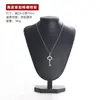Loja de Joias Loja de Ouro Suporte de Exibição de Joias Colar de Pérolas de Ouro Puro Prata Esterlina Modelo de Pescoço Joias Chen Mai Taibo