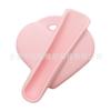 Adecuado para Funda de Teléfono Móvil Silicona Lápiz Labial Brillo de Labios Lápiz Labial Corazón de Amor Succión Magnética Soporte Perezoso de Silicona