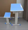 Venta Directa de Fábrica de Pupitres y Sillas Escolares Engrosados, Pupitres Individuales para Estudiantes de Primaria y Secundaria, Mesas y Sillas de Entrenamiento Ajustables, Juegos de Escritorio para Estudiar
