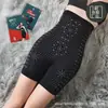 Corset de Deusa Modelador Corporal Controle de Barriga Respirável Íons de Oxigênio Negativo Calça de Segurança de Cintura Alta Modeladora Levanta Bumbum Leggings de Grafeno