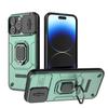 Funda protectora Armor Fighting Bear para iPhone 16, compatible con Apple 15, con soporte multifuncional para ventana y anillo de 14 pulgadas.