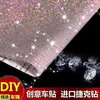 Enfeites Celebridade da Internet Strass Autoadesivos Colagem Direta Adesivo Transparente Adesivos Decorativos para Carro Suporte Brilhante Autoadesivo Microfone Strass DIY
