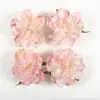 Explosiones de Comercio Exterior Color Europeo Borde Quemado Simulado Cabeza de Flor de Peonía Decoración de Pared de Fondo de Boda de Hotel Accesorios de Flores Artificiales