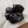 Estilo Similar de Zhang Xiaohui Almohada de Satén de Color Puro Seda Cuerda para el Cabello de Intestino Grueso Almohada Retro Francesa Cuerda para la Cabeza para Dormir No Daña el Cabello Accesorios para el Cabello
