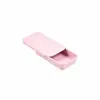Caja Pequeña de Hierro Empujar-Tirar Oro Rosa Rosa Cosmético DIY Pegatina Sombra de Ojos Rubor Bálsamo Insignia Tarjeta Deslizante Cubierta Caja