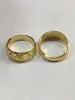 Anillo de apertura bañado en oro Estrella anillo bañado en plata liso y resistente al desgaste no se decolora venta al por mayor directa de fábrica anillo