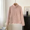 ¡Gran pedido de fábrica! Chamarra con cuello alto, cortavientos, forro polar grueso, retención de calor, cálida, estilo montaña para exteriores, sudadera para mujer, otoño e invierno