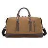 Fabricante Transfronteiriço Outdoor Grande Capacidade Ombro Transversal Portátil Bolsa de Viagem Grande Capacidade Casual Bolsa de Lona