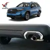 Adequado para 25 Subaru Forester Forester Parachoque Traseiro Modificado Lanterna de Neblina Sobrancelha Tiras Decorativas Externas Brilhantes