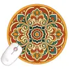 Mouse Pad Estilo Boêmio Vintage Personalizado Tapete de Mesa de Borracha para Computador Laptop Coaster Cruzamento Oriente Médio Rússia