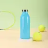 Nueva Botella de Leche Americana de Boca Pequeña Taza Térmica de Acero Inoxidable 304 Mate con Aislamiento al Vacío Taza de Agua para Ciclismo Deportivo al Aire Libre