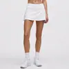 Falda de Tenis Antiexposición para Mujer, Shorts de Yoga Fitness de Secado Rápido con Sensación de Piel, Falda Deportiva de Dos en Uno para Correr