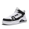 Zapatillas de caña alta para estudiantes, Nueva moda de otoño, Versátiles, Suela gruesa, Aumentan la altura, Bloques de color, Zapatos casuales, Zapatillas deportivas de moda para hombre, Venta al por mayor