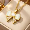 Collar de borla de diamantes con esmalte de gota de lujo ligero estilo francés microincrustado para mujer, cadena de clavícula dulce de dopamina a la moda de alta gama
