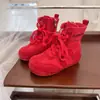 Botas Estilo Pós-Apocalíptico para Meninas Outono Novo Botas Curtas Finas 2025 Botas Simples Respiráveis Botas de Lona Moda Retro