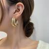 Aretes con Borlas, Modernos y Versátiles, Aretes de Plata 925 con Aguja y Moño, Estilo de Lujo Ligero y de Gama Alta, Aretes de Lujo Ligero con Aguja de Plata 925