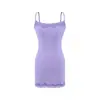 Vestido Sexy de Renda com Suspensor Pura Desejo para Mulheres, Novo Estilo de Verão, Slim Fit, Ajustado ao Corpo, Saia Curta que Abraça o Quadril