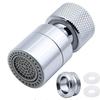 Grifo de Cobre Puro Extensor de Ducha de Cocina Ahorrador de Agua Espumador Potenciador Burbujeador Antisalpicaduras Extensor Universal