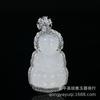 Atacado Bashan Cui Buddha Pendant Material Perigoso Jade Jade Colar Imperial Verde Completo Cui Pequeno Buddha Pendant Clavícula Corrente