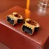 Pendientes de Tuerca Geométricos Estilo Vintage con Aguja Plateada y Diamantes, Pendientes Exquisitos Versátiles con un Toque de Lujo Ligero y Sensación de Alta Gama, Joyería de Diseño de Nicho para Mujer
