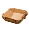 Papel Especial para Freidora de Aire Papel de Silicona para Aceite Papel Absorbente de Grasa Charola para Pastel Papel Desechable para Barbacoa Papel para Hornear Papel para Freidora de Aire