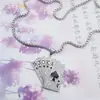 Collar para Hombre de Moda Hip-Hop Versátil Colgante hiphop Largo Adornos Colgantes para Hombres y Mujeres Estilo ins para Mujer Cadena de Lana Personalizada Didi Bouncing