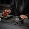 Conjunto de Porta-Copos de Baquelite Pad Isolante para Cerimônia do Chá Porta-Copos para Escritório Acessórios para Conjunto de Chá Kung Fu Bandeja de Chá Doméstica Antiderrapante Antiqueimaduras